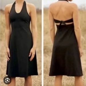 Patogonia morning glory black summer dress